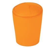Spirella MOVE výklopný odpadkový koš 5 L oranžový / plast