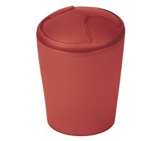 Spirella MOVE výklopný odpadkový koš 5 L terakota / plast