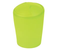 Spirella MOVE výklopný odpadkový koš 5 L zelený / plast