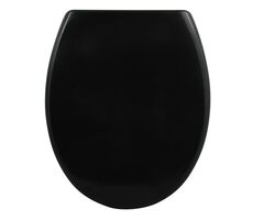 Spirella EASY CLIP WC prkénko černé / duroplast Thermodur