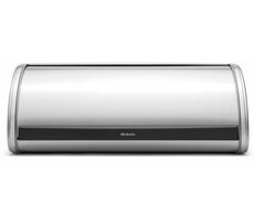 Zánovní - Brabantia Roll Top Chlebník 16L matná stříbrná / nerez ocel / 44.5 x 17.3 x 26.2 cm / zánovní
