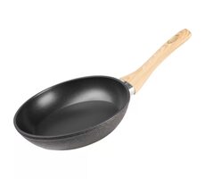Lamart Pánev Natur / 24 cm / hliník / černá