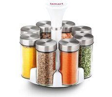 Lamart Erba Sada kořenek s otočným stojanem 8ks