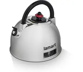 Lamart Minutka konvička Fan / plast / stříbrná