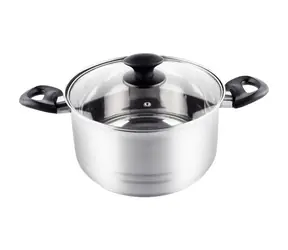 Lamart Leger Kastrol s poklicí 4.6L stříbrná / 22 x 12.5 cm / nerez