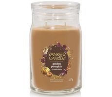Yankee Candle Golden Pumpkin Signature velký
