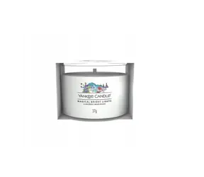 Yankee Candle votivní svíčka plněná ve skle MAGICAL BRIGHT LIGHTS