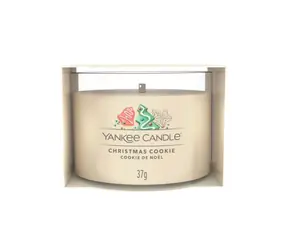 Yankee Candle votivní svíčka plněná ve skle CHRISTMAS COOKIE