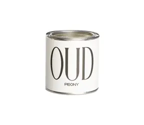 SO.SLOW Metal Tins Vonná svíčka - Oud Peony 315g