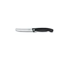VICTORINOX Swiss Classic Piknikový skládácí nůž 11 cm černá / rovné ostří 
