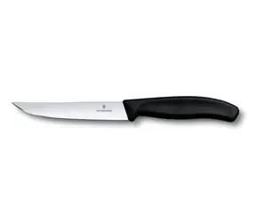 VICTORINOX Swiss Classic Nůž na steak 12 cm černá / rovné ostří 