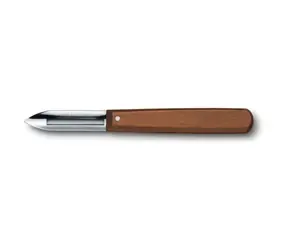 VICTORINOX Škrabka na brambory pro praváky s dřevěnou rukojetí