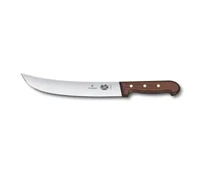 VICTORINOX Nůž řeznický 25 cm dřevěná rukojeť
