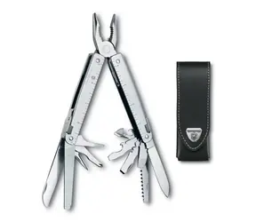 VICTORINOX Kleště SwissTool s koženým pouzdrem