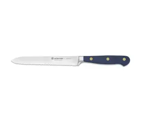 Wüsthof Nůž na uzeniny Classic Colour 14 cm Wild Blueberry / vlnkované ostří 
