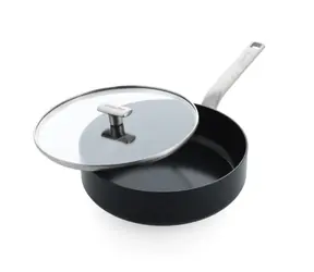 GreenPan Nepřilnavá keramická soté pánev s poklicí Evolution 26 cm černá