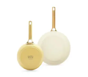 GreenPan Sada 2 nepřilnavých keramických pánví Padova Reserve 20 cm + 26 cm žlutá