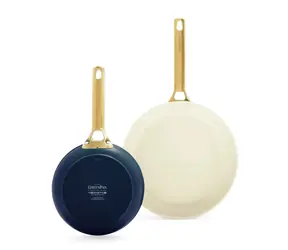 GreenPan Sada 2 nepřilnavých keramických pánví Padova Reserve 20 cm + 26 cm modrá