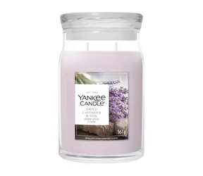 Yankee Candle Dried Lavender & Oak Signature Velký