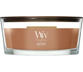 WoodWick Radiant Amber svíčka loď