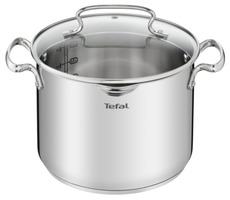 Tefal Duetto+ G7197955 Hrnec s poklicí 22 cm / 6.1 l / nerez