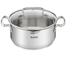 Tefal Duetto+ G7194455 Kastrol s poklicí 20 cm / 2.9 l / nerez