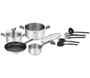 Tefal Daily Cook G713SB74 11ks / sada hrnců + kuchyňské náčiní / 3x hrnec / 1x pánev / 2x poklice / 5x kuchyňské náčiní