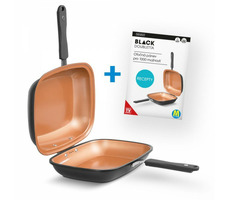 Livington Black Doubletta Basic / otočná pánev