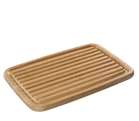 ZASSENHAUS 51018 Prkénko na krájení chleba / 42 x 27.5 x 2 cm / kaučukovníkové dřevo