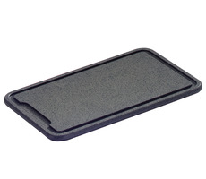 ZASSENHAUS 60034 Prkénko na krájení černá / 36 x 23 x 1.5 cm / plast / 1.1 Kg