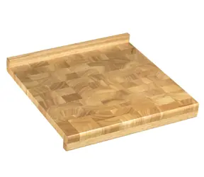 ZASSENHAUS 50929 Čtvercová pracovní deska / 39 x 39 x 4.5 cm / dřevo z kaučukovníku / 2.5 Kg
