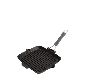 STAUB 40509-344-0 grilovací pánev 24cm černá 