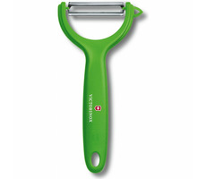 VICTORINOX Škrabka na rajčata zelená / rovná plastová rukojeť / nerezová čepel