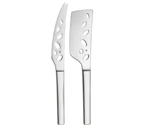 WMF Nuova Sada nožů na sýr 2 ks / nerez ocel / 1x nůž 24 cm / 1x nůž 27.5 cm