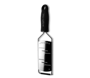 Microplane Gourmet plátkovací struhadlo černá / 31 x 7.5 x 3 cm / nerez ocel