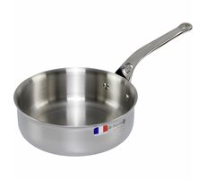 De Buyer Affinity Nízký rendlík 20 cm / 1.8 l / nerezová ocel