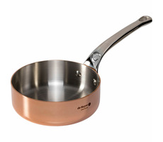 De Buyer Prima Matera hluboká pánev na indukci 16 cm měděná