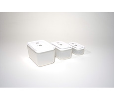 Zwilling Fresh & Save 36804-003-0 bílá / Sada 3 ks vakuových boxů  / plast / 3 velikosti (S&M&L)