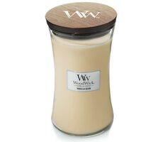 WoodWick Vanilla Bean 609.5g - váza velká / doba hoření: až 120 h