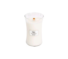WoodWick White Teak 609.5g - váza velká