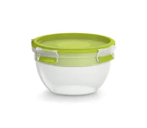 Tefal Master Seal TO GO K3100112 zelená / Kruhová dóza na jídlo / 1 L / plastová / Bez BPA 