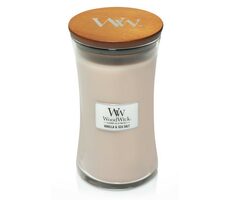 WoodWick Vanilla & Sea Salt 609.5g - váza velká