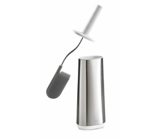 Joseph Joseph Flex Steel - WC štětka silikonová bílo-nerez