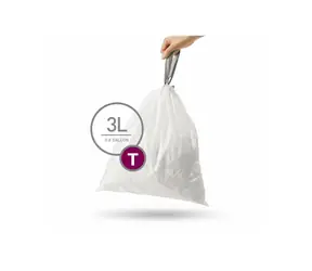 Simplehuman Sáčky do odpadkového koše 3 L  typ T / zatahovací/ 40 ks v balení