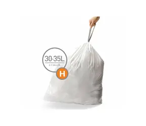 Simplehuman Sáčky do odpadkového koše 30-35 L  typ H / zatahovací/ 20 ks v balení