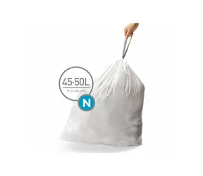 Simplehuman Sáčky do odpadkového koše 45-50 L  typ N / zatahovací/ 20 ks v balení