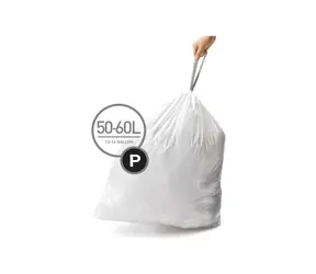 Simplehuman Sáčky do odpadkového koše 50-60 L  typ P / zatahovací/ 20 ks v balení