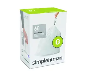 Simplehuman Sáčky do odpadkového koše 30 L  typ G zatahovací / 3 x 20 ks ( 60 sáčků )
