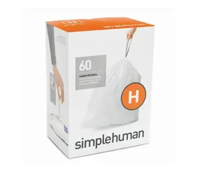 Simplehuman Sáčky do odpadkového koše 30-35 L  typ H zatahovací / 3 x 20 ks ( 60 sáčků ) WP