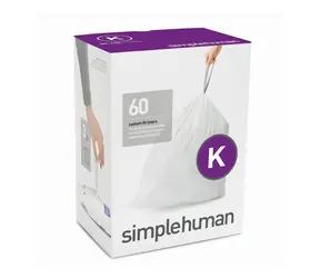 Simplehuman Sáčky do odpadkového koše 35-45 L  typ K zatahovací / 3 x 20 ks ( 60 sáčků )